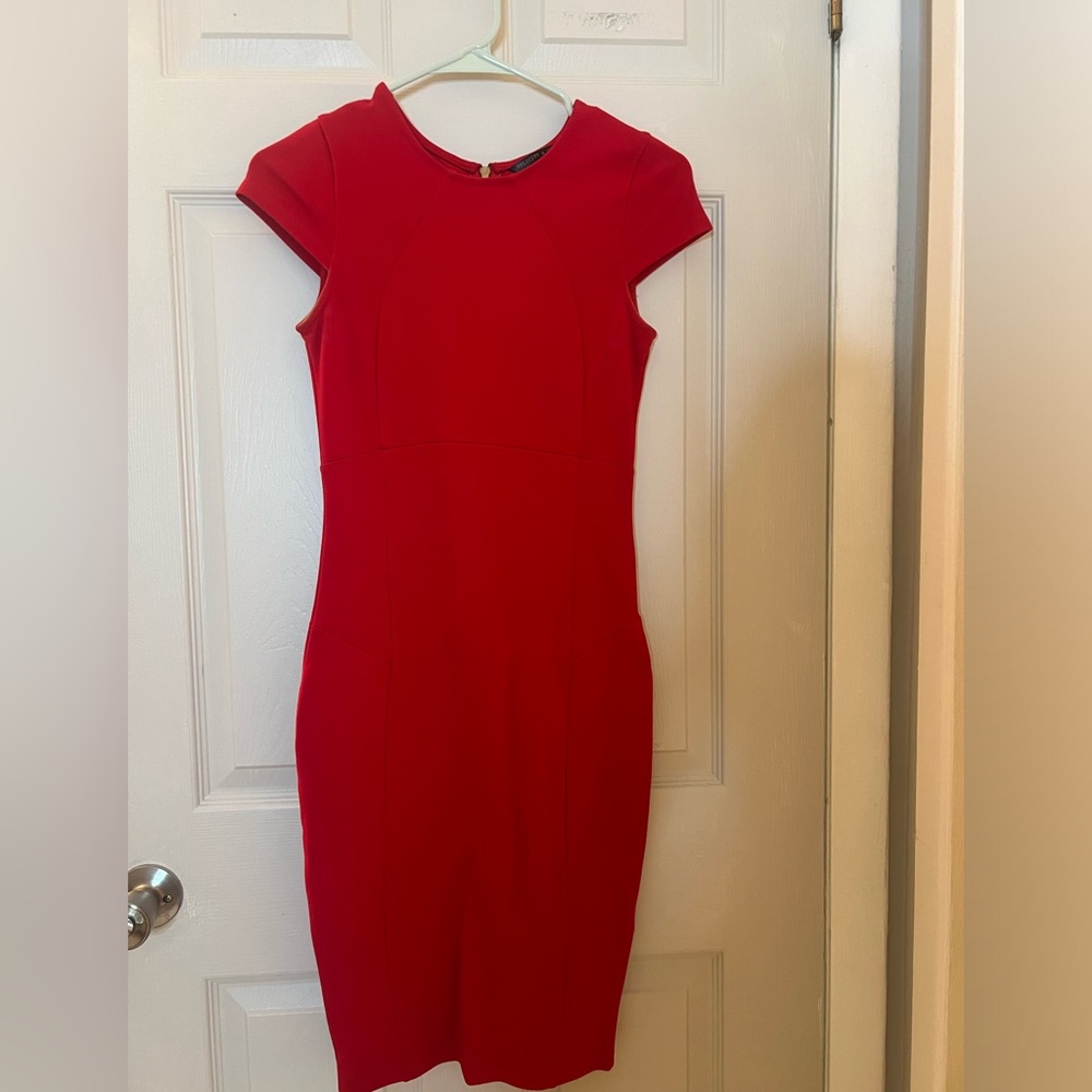 Red dress